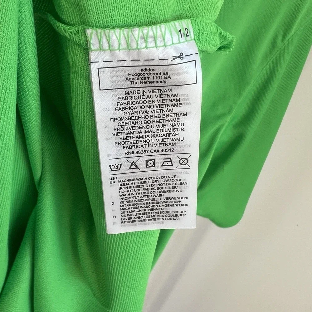 ADIDAS Golf Climalite dri-fit Polo Sport Shirts Men's Sz Small Bright Green NWT